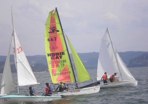 vela en el mar