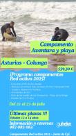 CAMPAMENTO DE PLAYA EN COLUNGA - ASTURIAS, DEL 21 AL 27 DE JULIO (12 - 14 AÑOS)